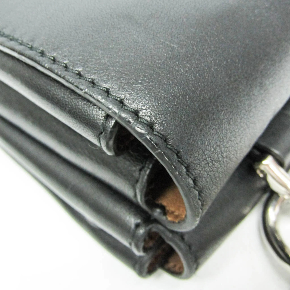 PRADA Black Leather Shoulder Bag - Picture 8 of 16